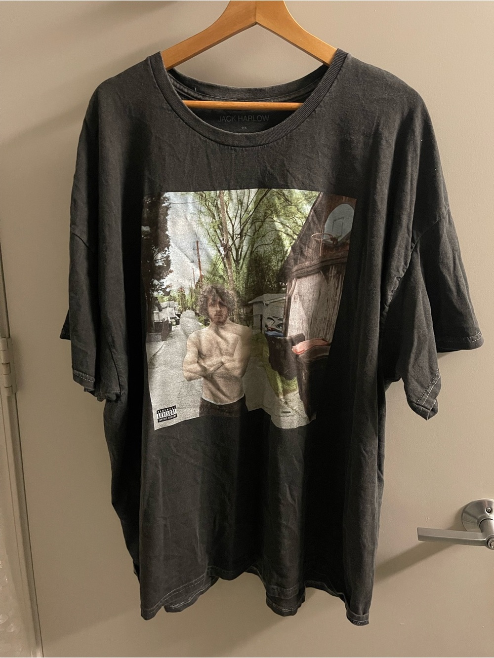 Jack Harlow Graphic Short Sleeve Tee with Photo Print